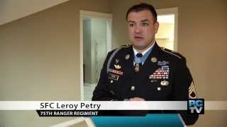 Medal of Honor recipient Leroy Petry given house [upl. by Baruch523]