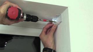 Installing wood blinds  inside mount woodslat blinds [upl. by Pederson]