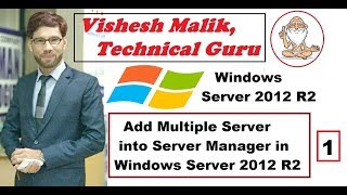 How to Add Multiple Servers into Server Manager in Window Server 2012 R2 Part 1 [upl. by Dupuis]