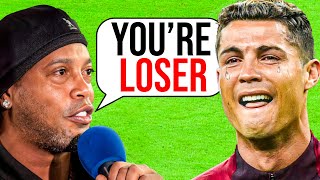 8 Footballers Who HATE Ronaldo [upl. by Nilreb]