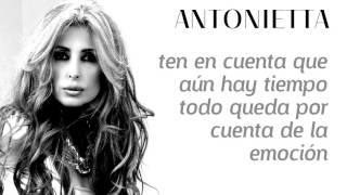 Antonietta Como un Día Domingo Lyric Oficial [upl. by Tarryn]