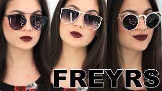 FREYRS Sunglasses  Affordable amp Trendy [upl. by Nolubez627]