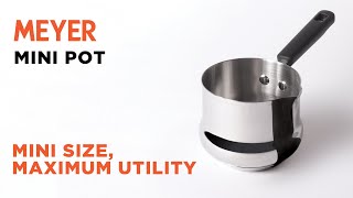 MEYER Mini Pot  Latest Nickel Free Stainless Steel Cookware [upl. by Adnuahs]