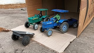 mini tractor ki driver ko pilai juice🧃 diy mini tractor [upl. by Mota]