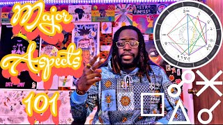 Introduction To Aspects🔮 For Beginners MajorAspects Beginners Astrology AstroFinesse [upl. by Toddie62]