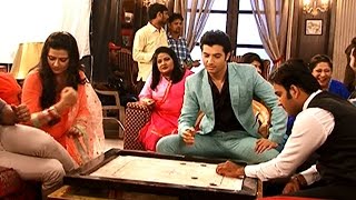 Sharad Malhotra And Kratika Sengar Off Camera Masti On The Sets Of Kasam Tere Pyar Ki [upl. by Andris]