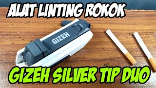 Alat Linting R0k0k Gizeh Silver Tip Duo [upl. by Anileme]