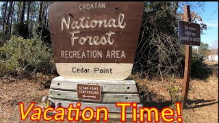 Exploring Cedar Point Campground A Tour of North Carolina’s Coastal Gem 🌲🏕️ [upl. by Aerona34]