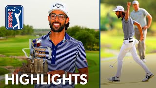 Akshay Bhatias winning highlights from Valero Texas Open  2024 [upl. by Eelhsa]