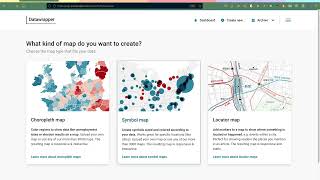 Datawrapper Tutorial Making a Locator Map a Choropleth Map and a Proportional Symbol Map [upl. by Atilrahc]