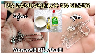 DIY EPEKTIBONG PAMPAKINTAB NG SILVER ALAHAS  Philippines   Kim Bi [upl. by Nahtam627]