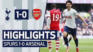 Heungmin Son scores the winner against Arsenal HIGHLIGHTS  SPURS 10 ARSENAL [upl. by Ojela]