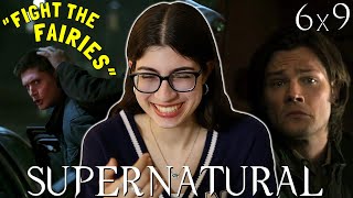 UFOs No FAIRIES  Supernatural 6x9 Reaction [upl. by Celin329]