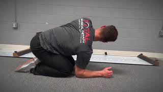 Thoracic rotation with full lumbar lock Middle Spine Rotation [upl. by Tarrance]