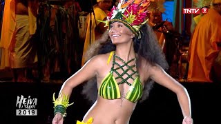 HEIVA I TAHITI 2019 Matatini MOU  HITIREVA 1er prix Meilleure danseuse [upl. by Eiramesor]