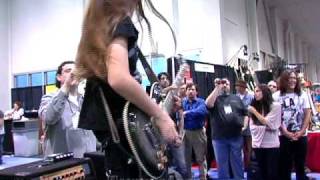 Jack Ripper at NAMM 2009 for Washburn Guitars [upl. by Melak]