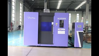 Demonstration Of The Automatic Exchange Worktable Of AccTek Laser Cutting Machine AKJ1530FBC [upl. by Arno356]