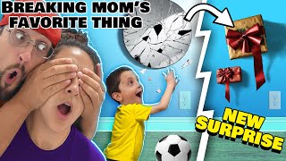 Breaking Moms Things amp Replacing them with SURPRISE FV Family [upl. by Hosea]