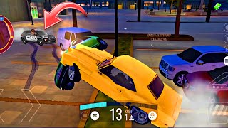 Master of parking Texi 😱 Police Shoot Driver 👿 City Road Texi Car 🚘 Android Game Play gaming car [upl. by Aikit]