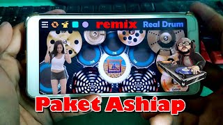 DJ Paket Ashiap rEmix Tiktok 2021 FULL BASS Real Drum [upl. by Satterlee]