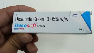 Desosoft Cream  Desonide Cream 005  Desosoft Cream Uses Side effects Benefits Fayde Review Hindi [upl. by Chelsie]