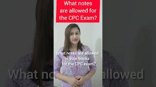 What can you write in your CODING books for the CPC Exam shorts [upl. by Vez]