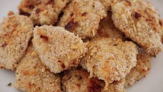 PARMESAN CHICKEN NUGGETS [upl. by Aizatsana]