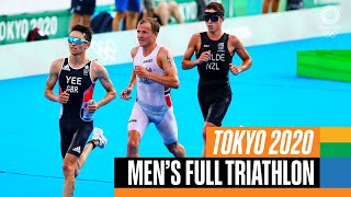 Mens FULL Triathlon 🏊‍♂️🚴‍♂️🏃‍♂️  Tokyo Replays [upl. by Konikow]