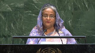 🇧🇩 Bangladesh  Prime Minister Addresses General Debate 74th Session [upl. by End]