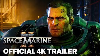 Warhammer 40000 Space Marine 2  Official PvE CoOp Mode Gameplay Reveal Trailer  Skulls 2024 [upl. by Justinn]