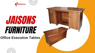 Executive office table  Jaisons Furniture [upl. by Jacob]