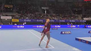 Maellyse Brassart Womens Floor Team Challenge EnBW DTBPokal 2018 Stuttgart2019 [upl. by Kreg224]