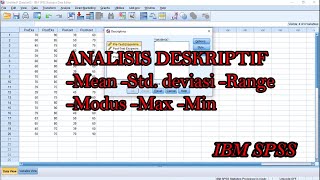 1 ANALISIS STATISTIK DESKRIPTIF DATA PENELITIAN KELAS EKSPERIMEN DAN KELAS KONTROL [upl. by Annadroj]