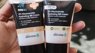 Derma Co Hydrating BB CREAM 😍  Honest Review 2 Niacinamide Hydrating BB Cream  Daksha Sharmaa [upl. by Rannug]