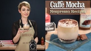 How to Make a perfect Caffe Mocha with the Nespresso Machine [upl. by Bruning438]