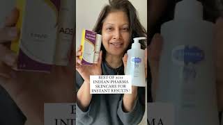 top 9 Indian pharma skincare that beats luxury products best of 2022 shorts ashortaday [upl. by Josepha955]