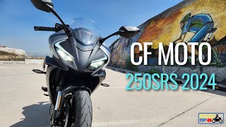 Así es la NUEVA CF MOTO 250SRS 2024  REVIEW a FONDO ¿LA MEJOR DEPORTIVA de Baja CILINDRADA [upl. by Otina]