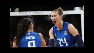 Italia Volley Femminile Finale Olimpiadi Parigi 2024 Julio Velasco quotSe Serve Giochiamo Malequot [upl. by Idyh]