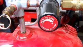 Porter Cable Compressor Pressure Switch Wont Shut Off repair [upl. by Allenotna859]