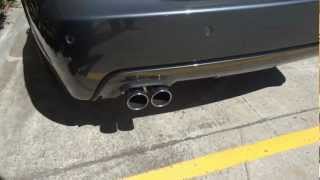 BMW E60 550i Supersprint Sports Muffler V8 [upl. by Eyanaj]