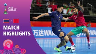 Thailand v Morocco  FIFA Futsal World Cup 2021  Match Highlights [upl. by Dorothy]