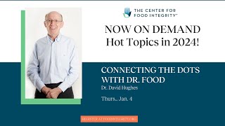 Connecting the Dots with Dr Food January 2024 [upl. by Adleremse]