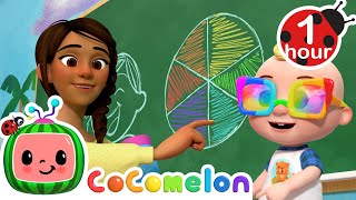 Learning Colors With A Kaleidescope  Cocomelon Songs For Kids amp Nursery Rhymes  Moonbug Kids [upl. by Aikenat]