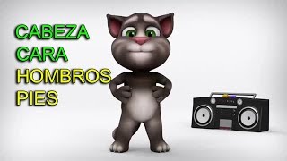 Cabeza Cara Hombros Pies Cancion Infantil  Canciones Infantiles en Español [upl. by Eilojne964]