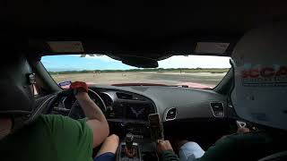 HouSCCA autocross event 9 October 2024 Corvette C7 66777  1st in class Beeville Texas [upl. by Ahsiemac319]