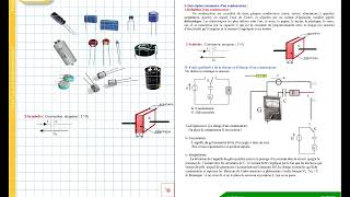 1 Le condensateur  Charge et décharge [upl. by Beltran]