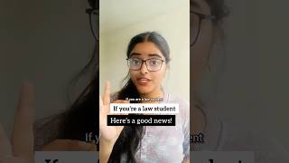 GOOD NEWS for Law Students😍 sheenamkataria law shorts [upl. by Ayadahs]