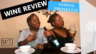 Bubbly Sparkling La Marca Prosecco Wine Review [upl. by Tilney]