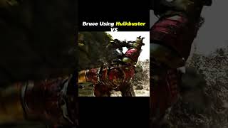 Bruce Using Hulkbuster Vs Tony Stark 😱💀 marvel mcu shorts [upl. by Sivram]