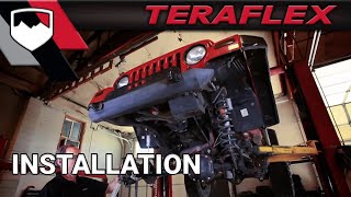 TeraFlex Install TJ High Steer Conversion and Trackbar Kit [upl. by Bird]